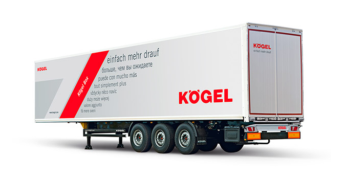 Полуприцеп фургон Kögel Box